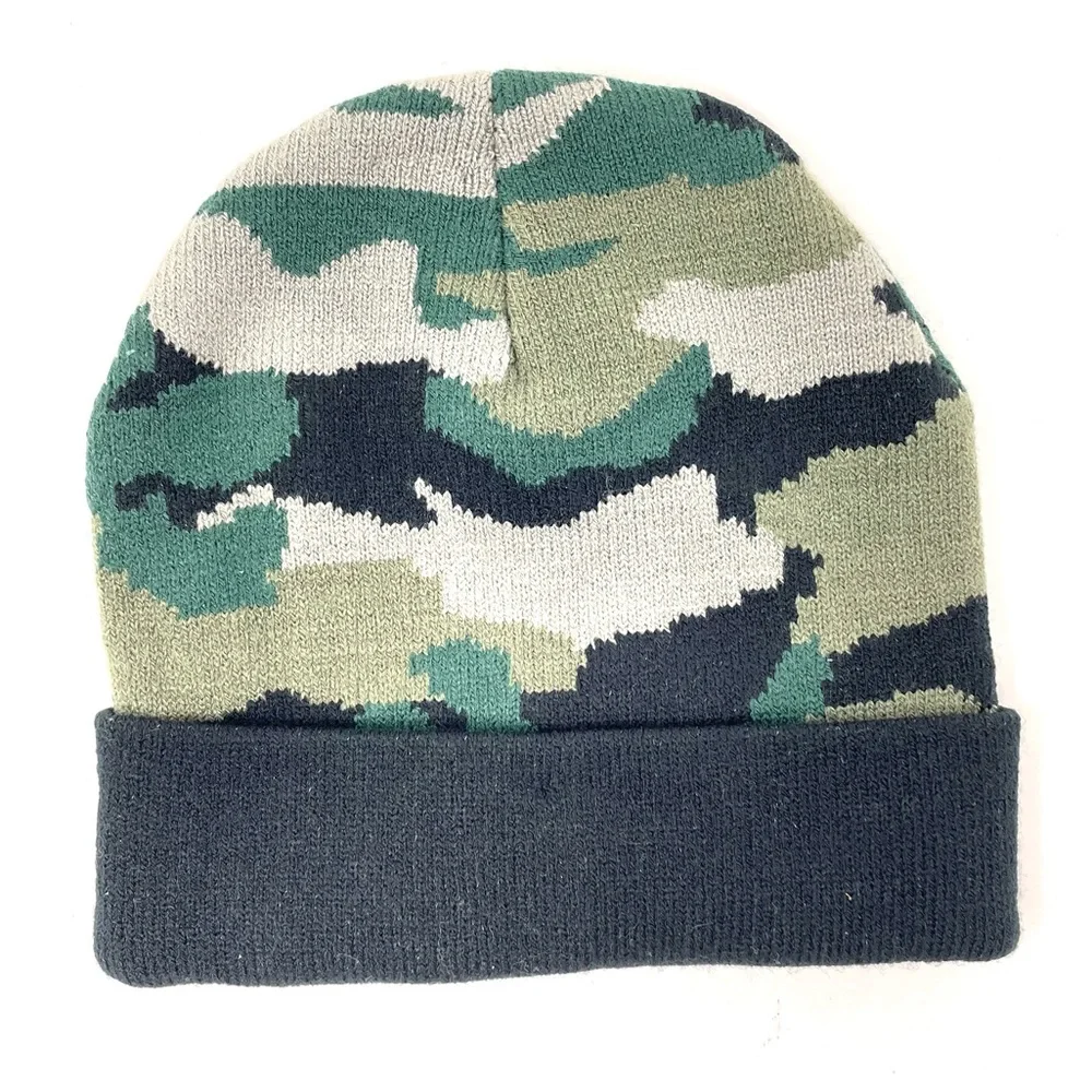 CAPELLI of NEW YORK 2T-4T army fatigue knit cap, toddler, size S/M, NWOT